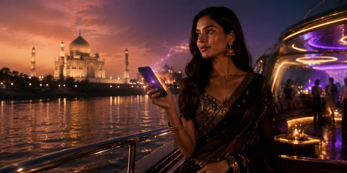 Mobile betting interface for Teen Patti game on smartphone